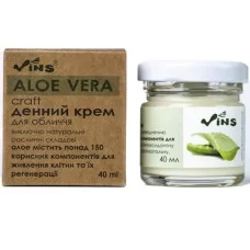 VINS КРЕМ Д/ОБЛИЧЧЯ ДЕННИЙ ALOE VERA 40МЛ